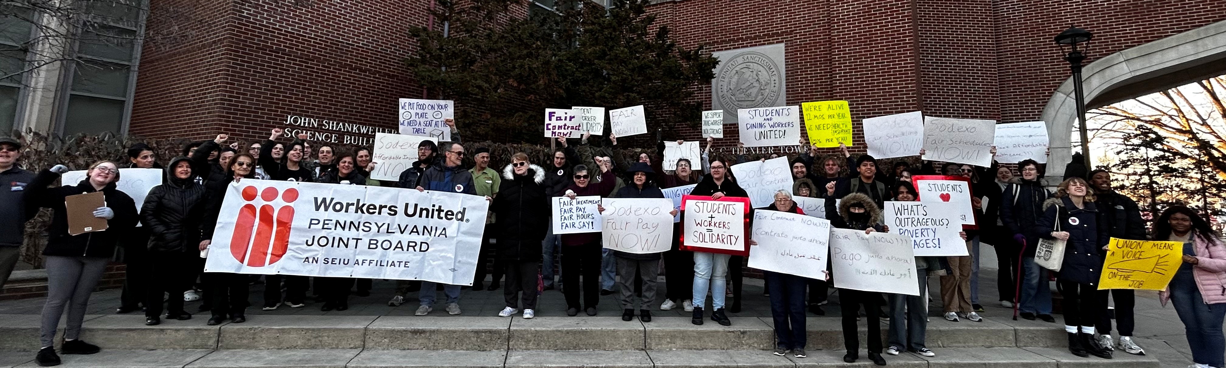 Muhlenberg Dining Workers Ratify First Union Contract, with Major Wins