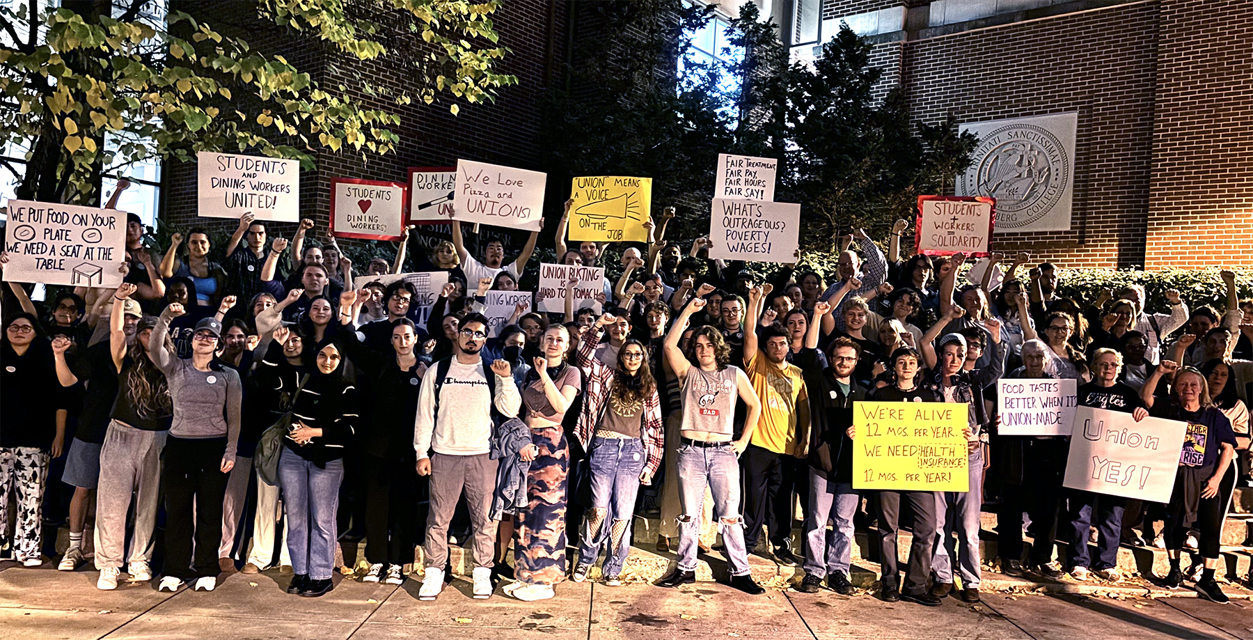 Muhlenberg College Dining Workers Win Union Campaign